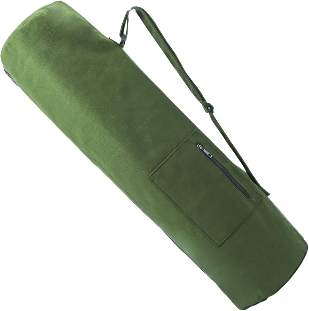 Amazon | maxer yoga マックス 【8色】ヨガマットバッグ 100％コットン