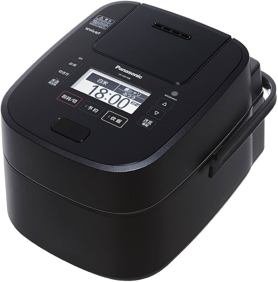 Amazon | パナソニック 炊飯器 1升 スチーム&可変圧力IH式 Wおどり炊き