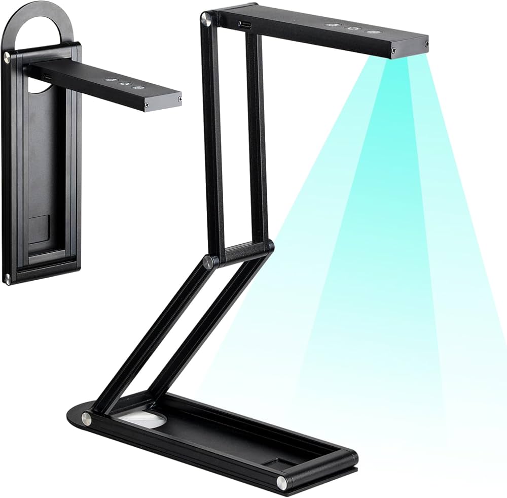 Amazon | 【2025新登場】 ドキュメントスキャナー 折りたたみ 書画