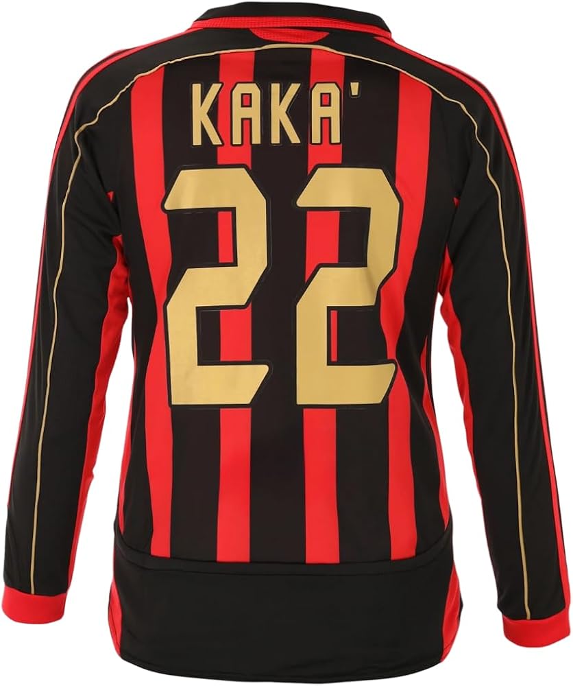 Amazon.com: Milan Kaka #22 Retro Men's Soccer Jersey Fan Edition