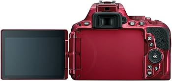Amazon.com : Nikon D5500 DX-format Digital SLR Body (Red