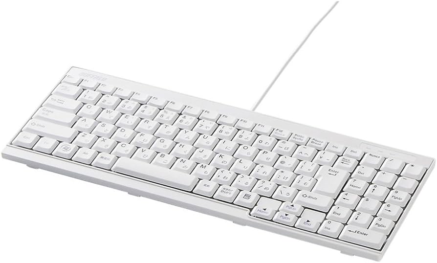 Amazon.co.jp: バッファロー BUFFALO USB接続 有線スリムキーボード
