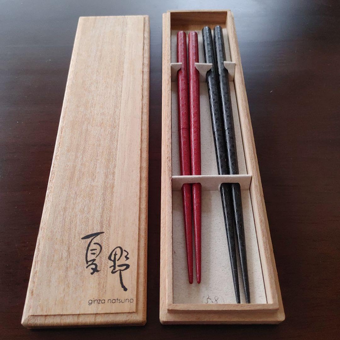 Amazon.co.jp: 夏野 最高級津軽紋紗塗 夫婦箸 : ホーム＆キッチン