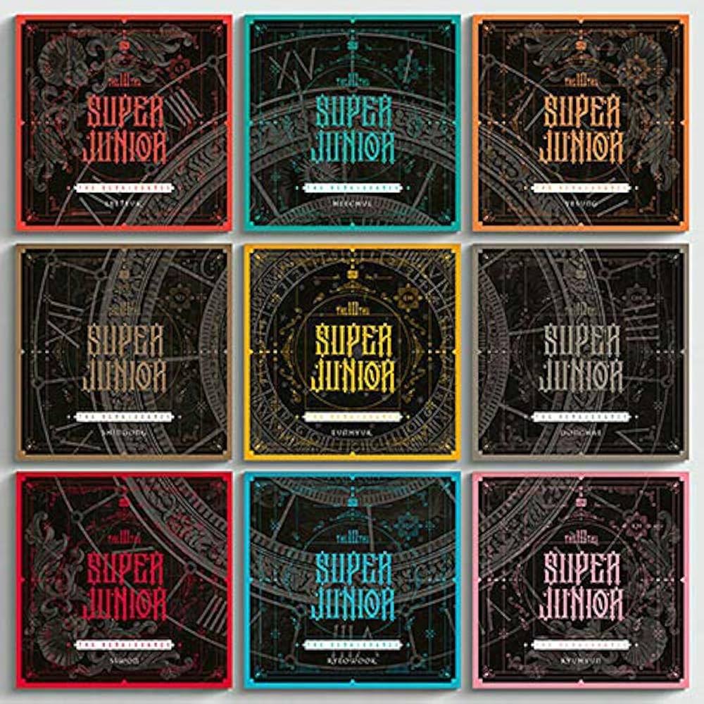 SUPER JUNIOR - SUPER JUNIOR THE RENAISSANCE SQUARE STYLE 10th