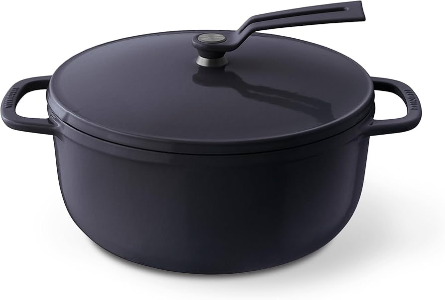 Amazon.co.jp: バーミキュラ 鋳物ホーロー鍋 22cm オーシャンネイビー