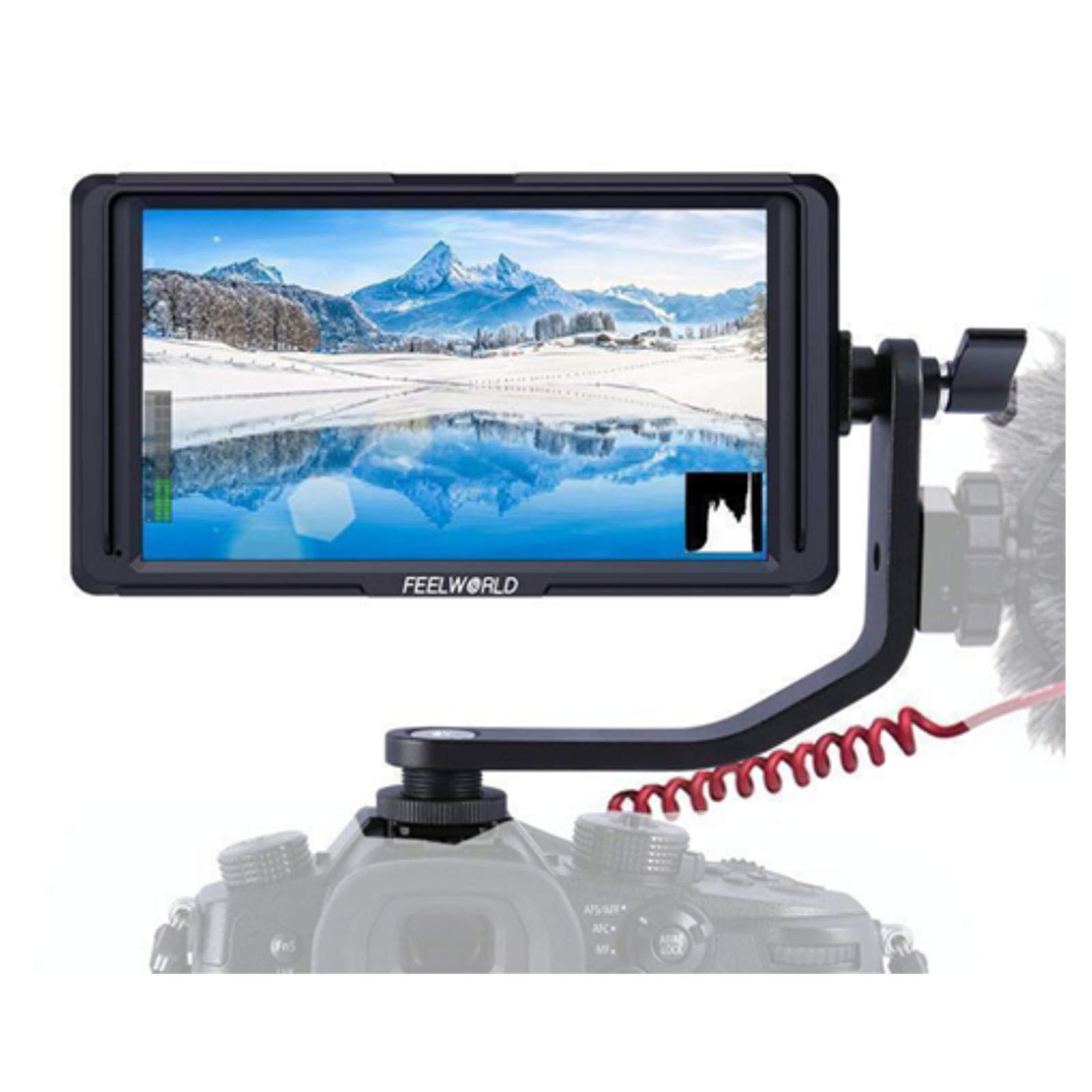 Amazon | FEELWORLD F5 5インチIPSモニタ フルHD 1920x1080 オンカメラ