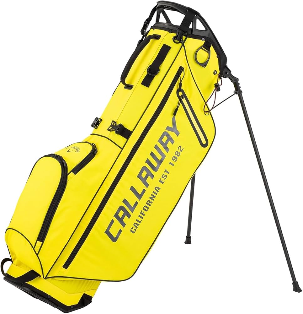 Amazon | キャロウェイ(Callaway) キャディバッグ STN ATHLE YLW 23