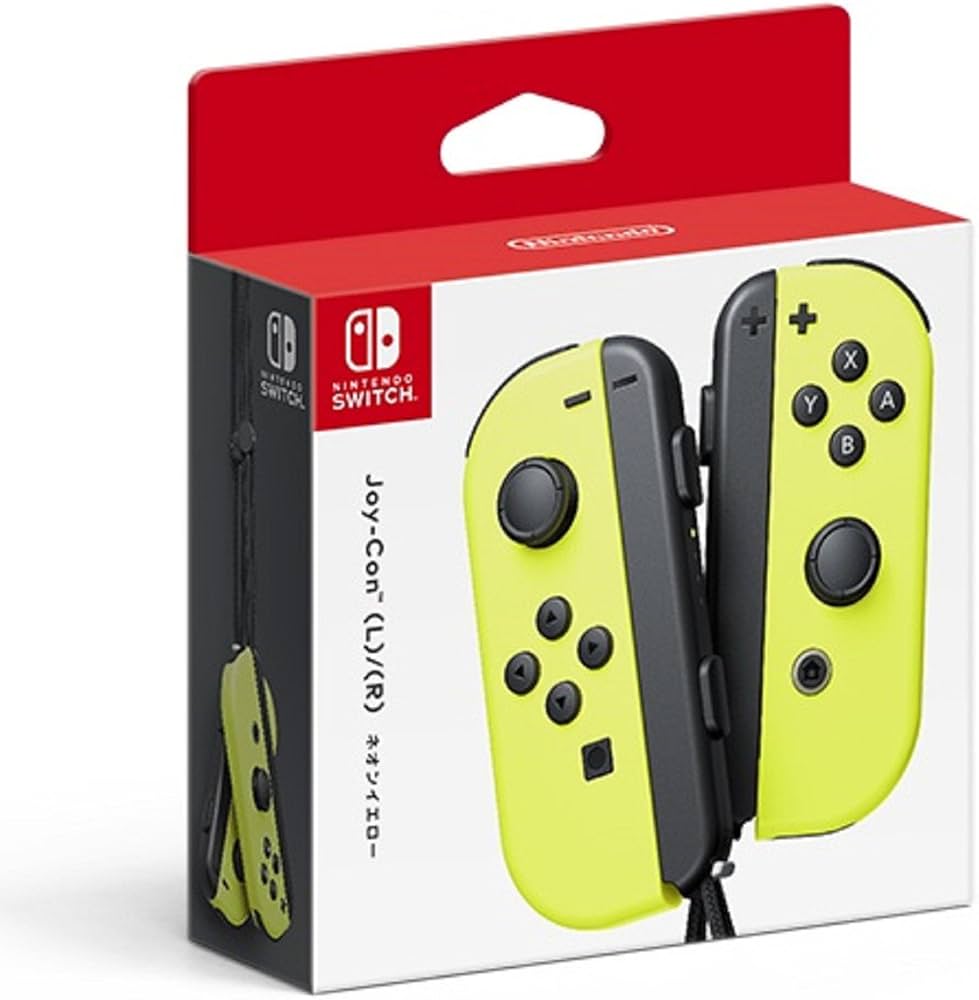 Amazon.com: Joy-CON (L) / (R) Neon Yellow : Video Games