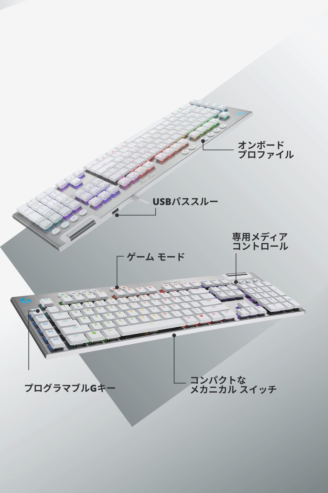 Amazon.co.jp: 【Amazon.co.jp限定】Logicool G ゲーミングキーボード