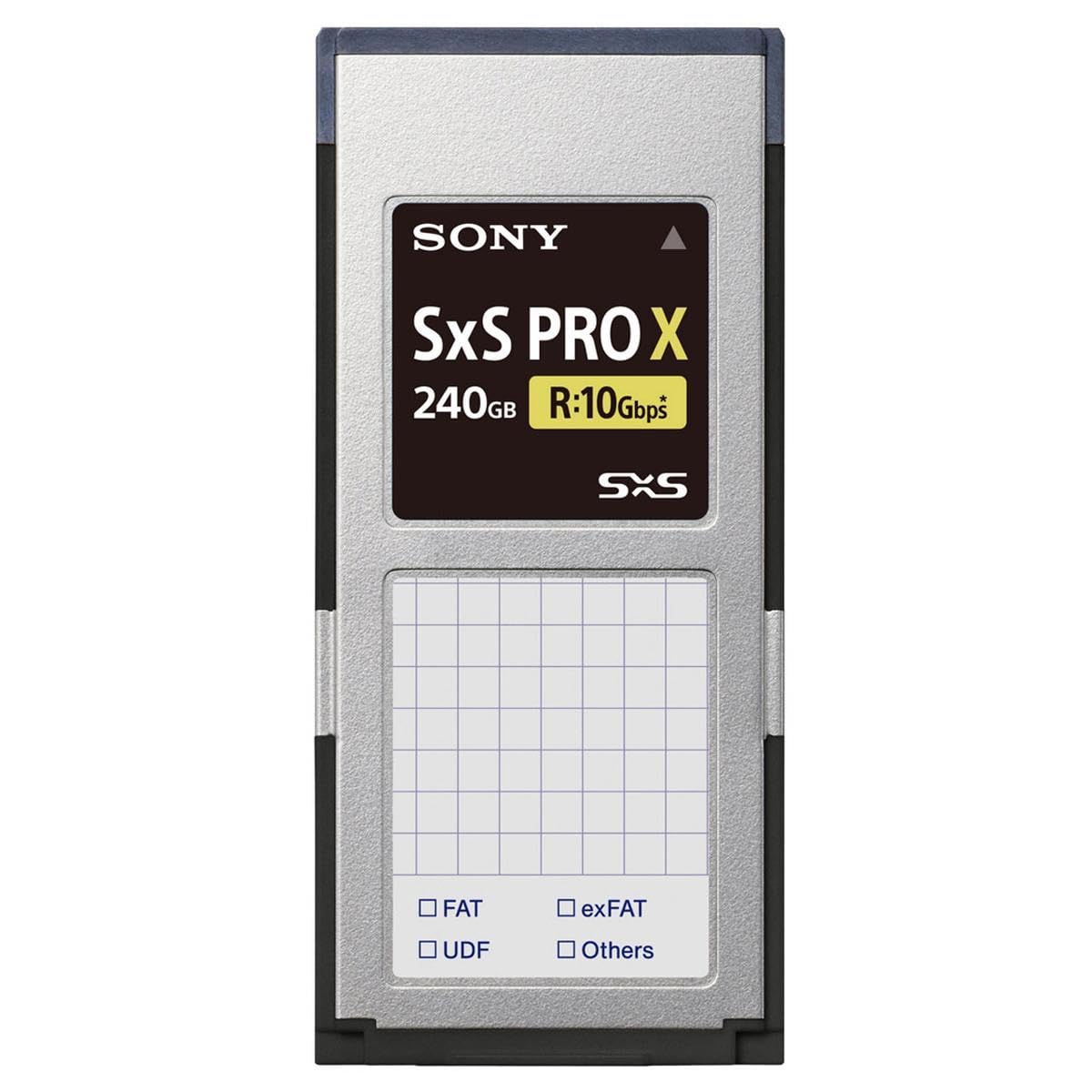 Amazon | Sony 240GB SxS PRO X メモリーカード 1250MB/秒 読み取り