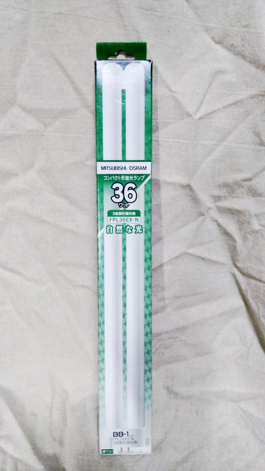 Amazon | 三菱 コンパクト形蛍光ランプ36形・昼白色BB・1 Single