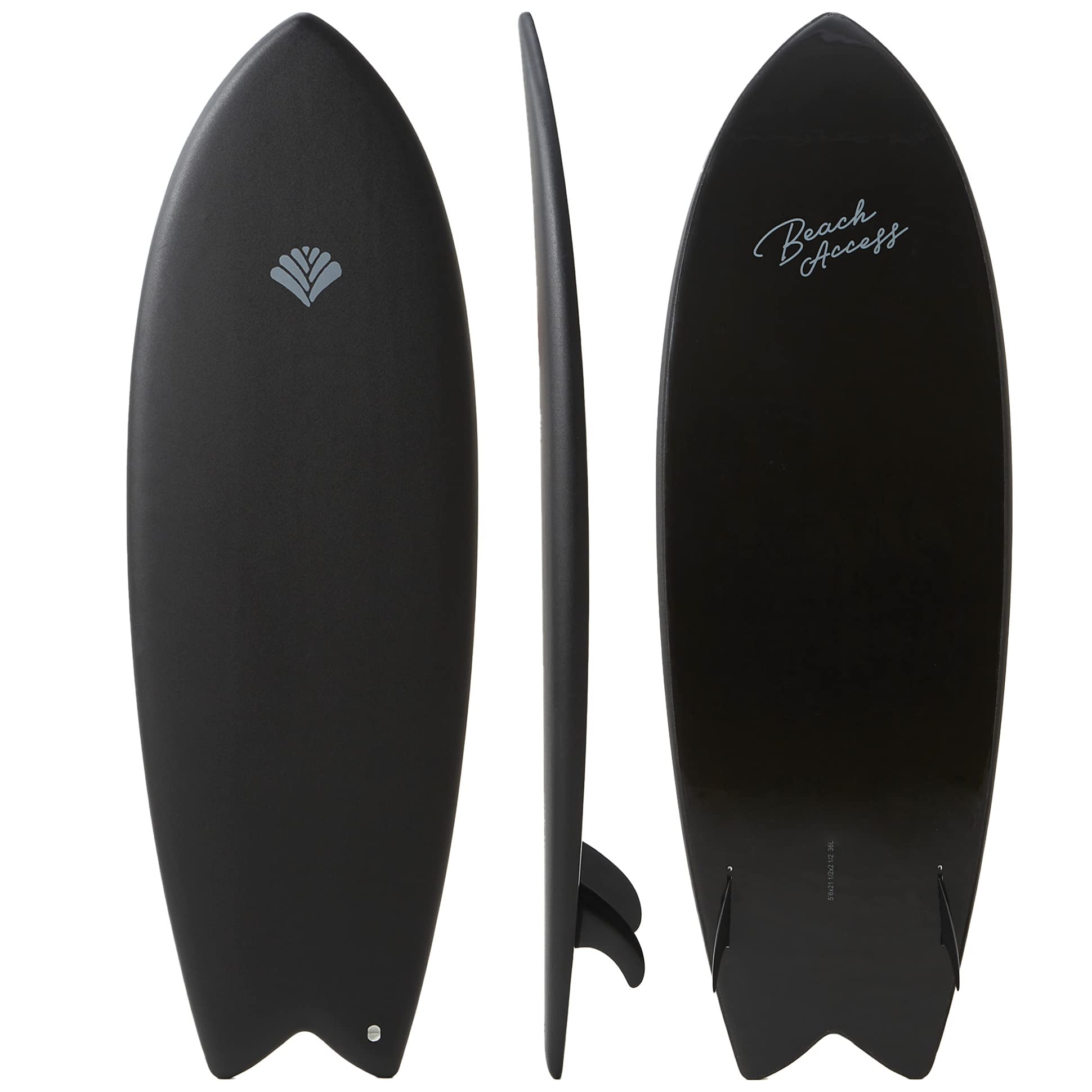 Amazon | Beach Access ソフトボード サーフボード 5'6” 36L レトロ