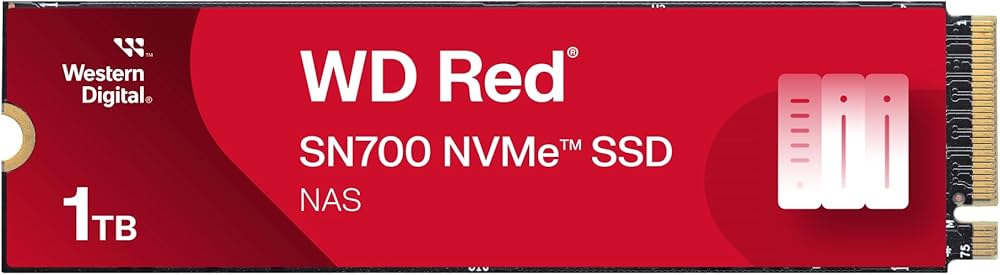 Amazon | WDS100T1R0C [WD Red SN700 NVMe SSD（1TB M.2(2280) PCIe