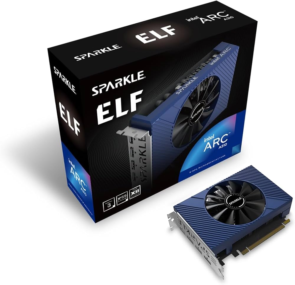 Amazon | Sparkle Intel Arc A310 ELF 4GB GDDR6 シングルファン