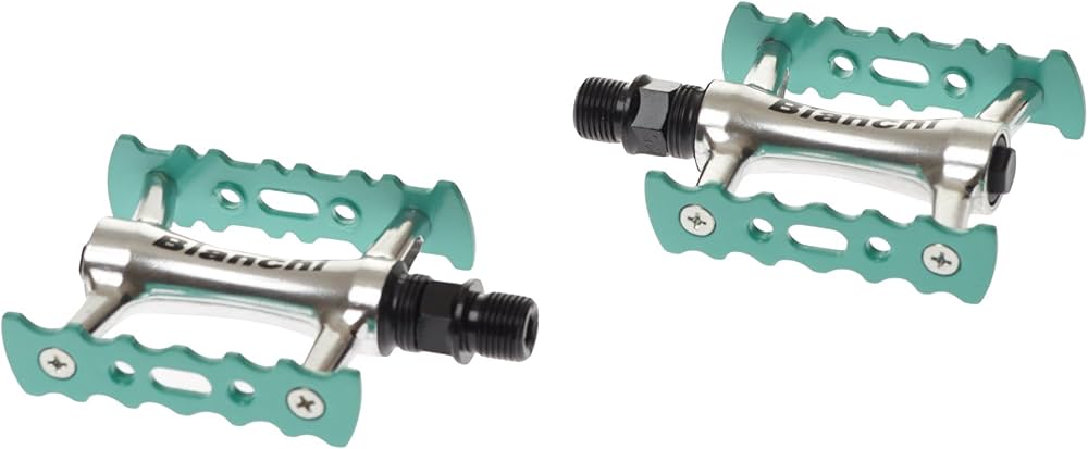 Amazon | Bianchi(ビアンキ) ペダル クロモ チェレステ JPPPC089BC