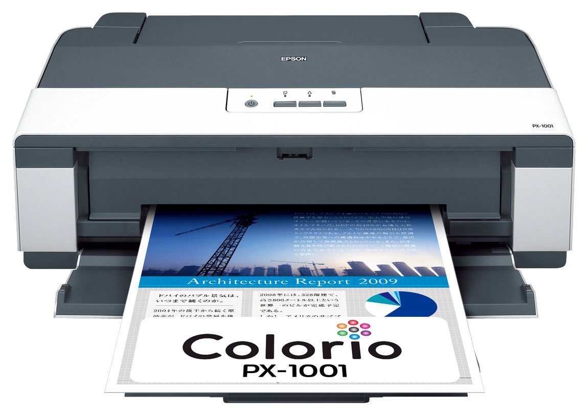 Amazon.co.jp: EPSON Colorio インクジェットプリンター PX-1001 A3
