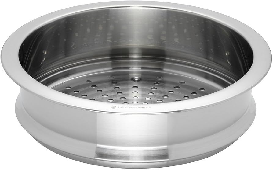 Amazon｜ル・クルーゼ(Le Creuset) 鋳物ホーロー鍋専用スチーマー