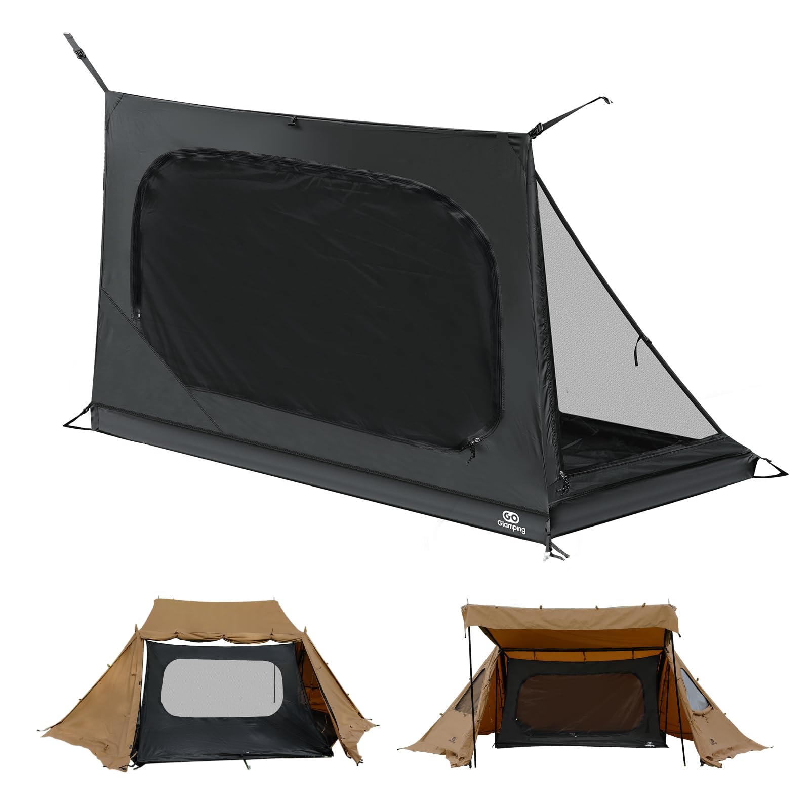 Amazon | GOGlamping G・G PUP2.0パップテント専用インナーテント 1人