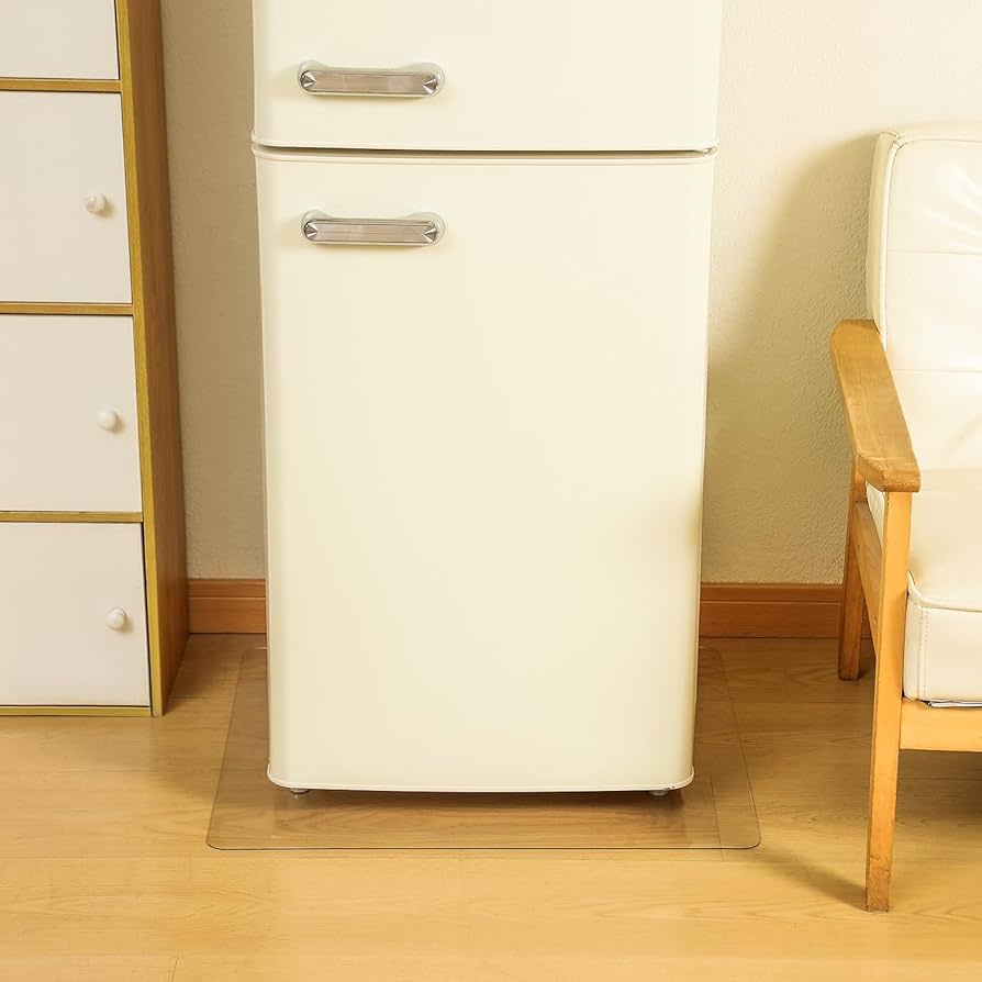 Amazon.co.jp: 冷蔵庫マット 無色 透明 65*80cm 厚さ2mm PVC 透明