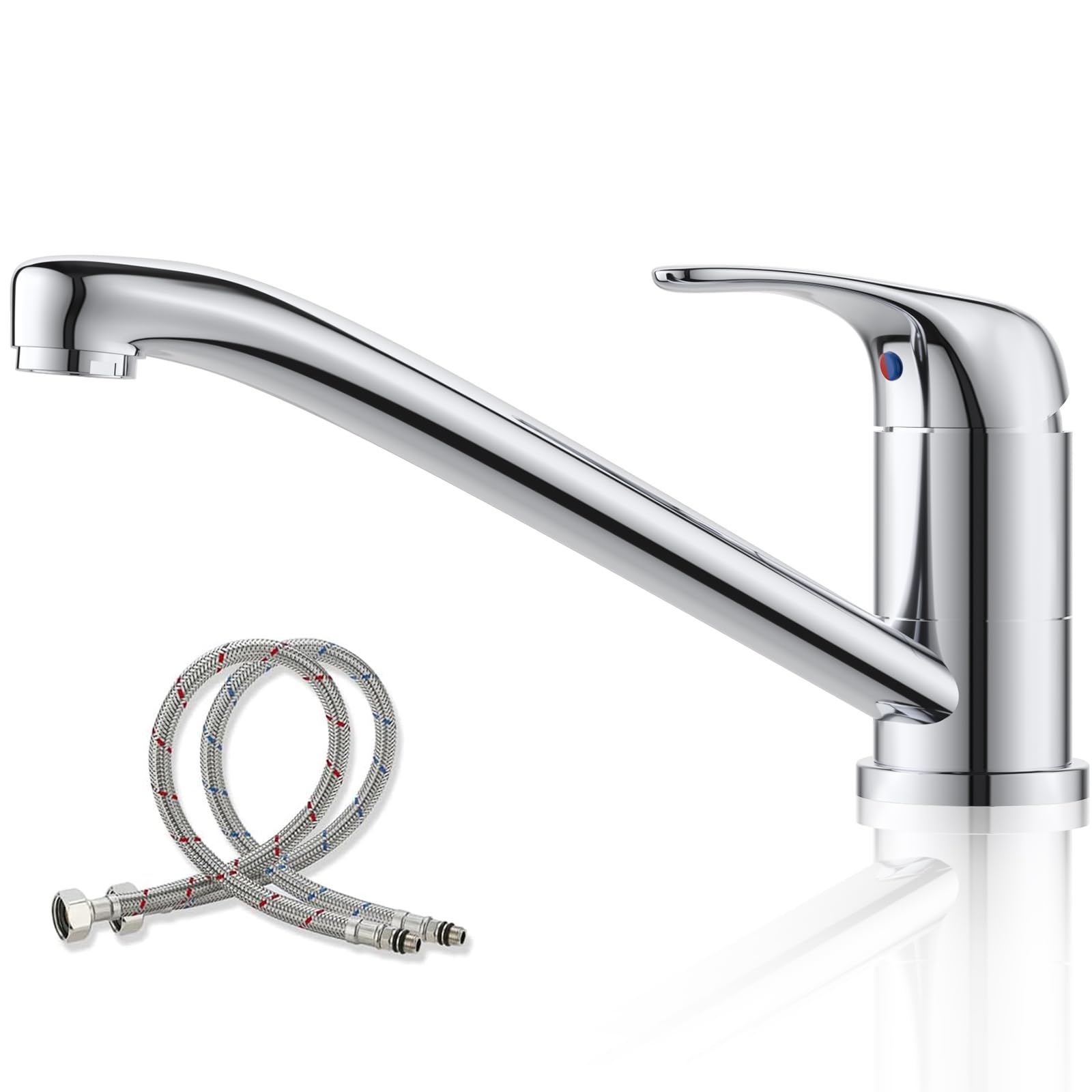 Amazon.co.jp: DAYONEキッチン蛇口 キッチン用 ワンホールシングル