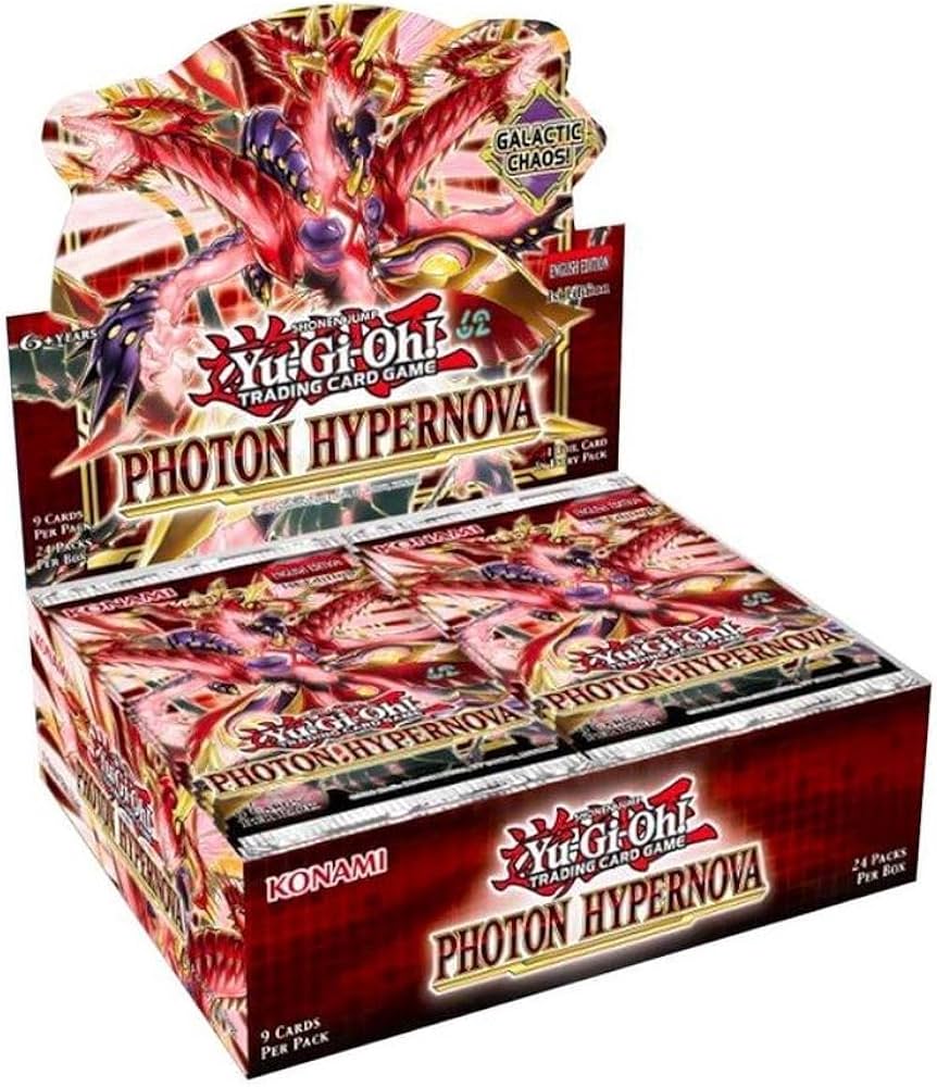 Amazon.com: Yu-Gi-Oh! Photon Hypernova Booster Box : Toys & Games