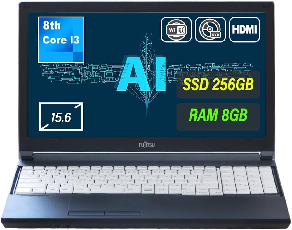 格安】LIFEBOOKA748 Corei3/12GB/240GB/Win11 Amazon.co.jp: Fujitsu