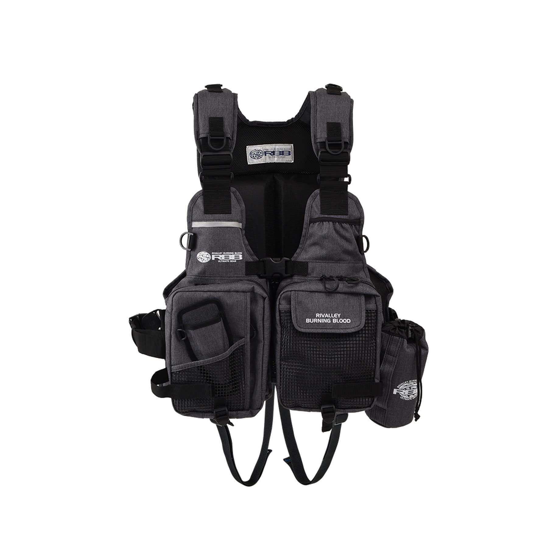 Amazon | 双進(SOSHIN) 7637 RBB タイドゲームベスト グレーデニム