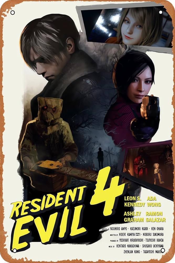 Amazon.co.jp: DOUKSIPII バイオハザード 4 リメイク ゲーム 映画