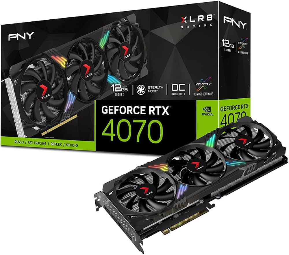 Amazon | PNY GEFORCE RTX™ 4070Ti 12GB VERTO DLSS 3 トリプルファン