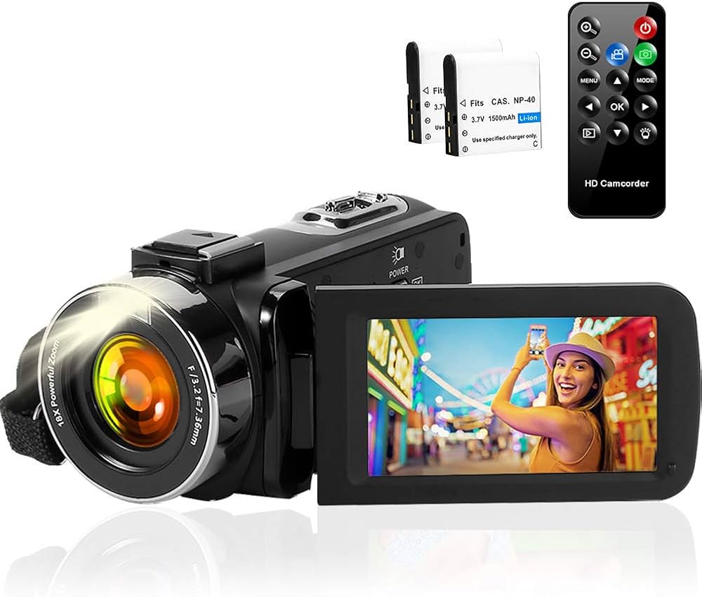 Amazon.co.jp: Camcorder, 2688 x 1520, 2.7K, 1080P (60FPS), 42