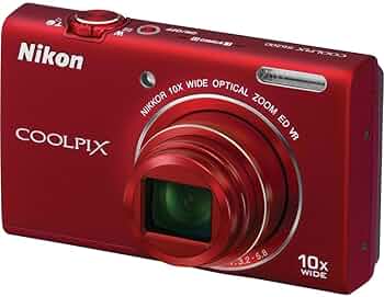 Amazon | Nikon COOLPIX S6200 16 MP デジタルカメラ 10倍光学ズーム