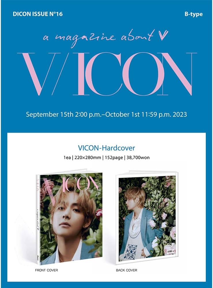 Amazon.co.jp: DICON ISSUE N°16 V : VICON BTS V Dicon Magazine