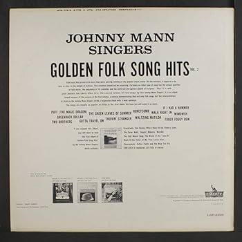 JOHNNIE MANN SINGERS - golden folk song hits, vol. 2 - Amazon.com