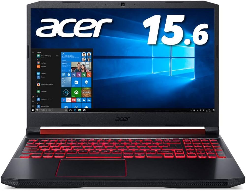 Amazon.co.jp: AcerゲーミングノートPC Nitro 5 AN515-54-A58G5 Core