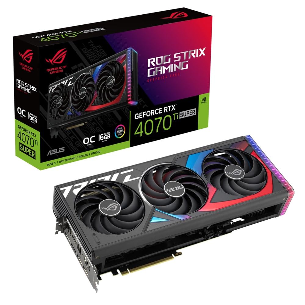 Amazon | ASUS ROG Strix GeForce RTX 4070 Ti SUPER 搭載 16GB GDDR6X