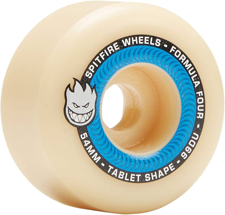 Amazon.com: Spitfire Formula F4 Tablets 54mm 99a : Sports & Outdoors