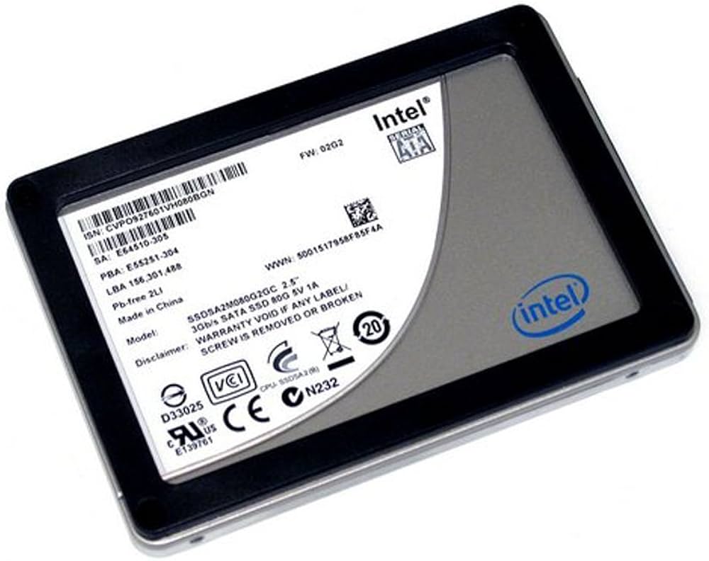 Amazon | Intel Corporation SSDSA2M080G2GC X25-M 80GB 2.5インチ SSD