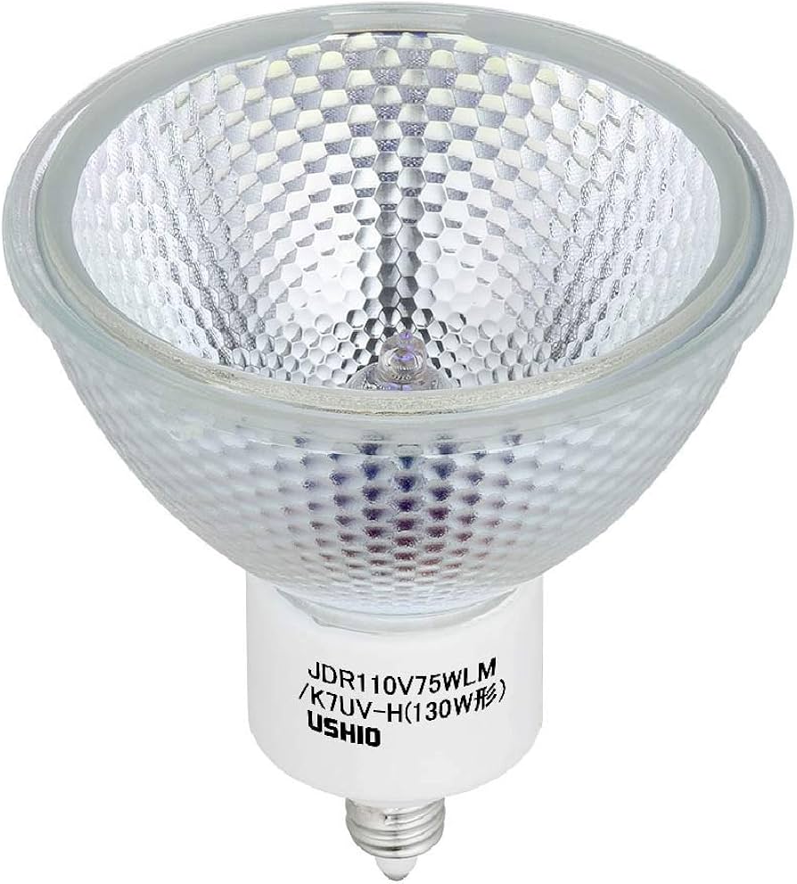 Amazon | ウシオ ダイクロハロゲン（110V用） JDR110V75WLM/K7UV-H