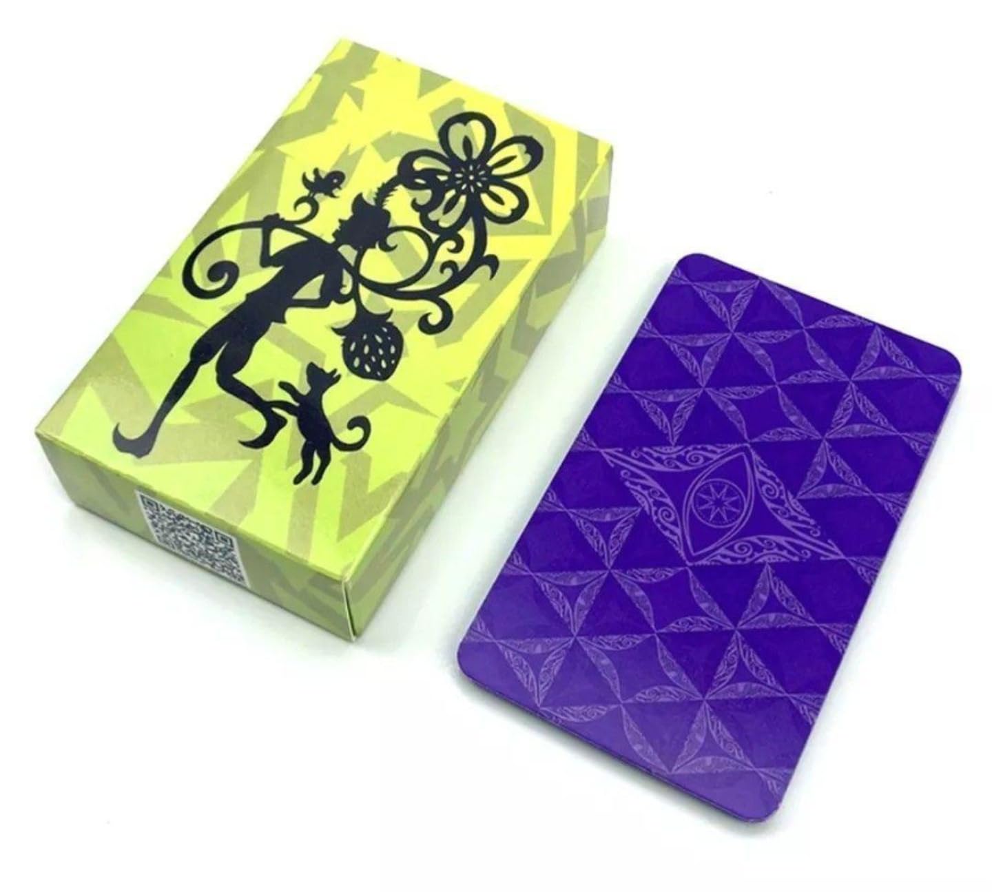 Amazon.co.jp: 影絵デザインのタロットカード、78枚セット