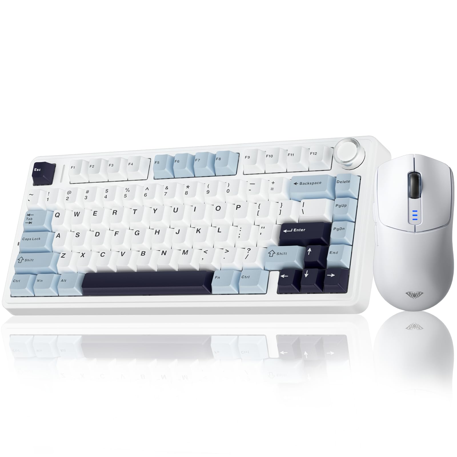 Amazon.com: AULA Wireless Keyboard and Mouse Combo, F75 75