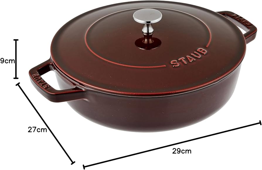 Amazon.co.jp: staub ストウブ 「 ブレイザー ソテーパン グレナディン