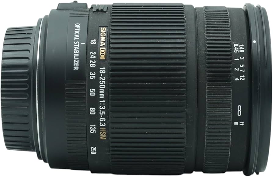 Amazon.com : Sigma 18-250mm f/3.5-6.3 DC OS HSM IF Lens for Canon
