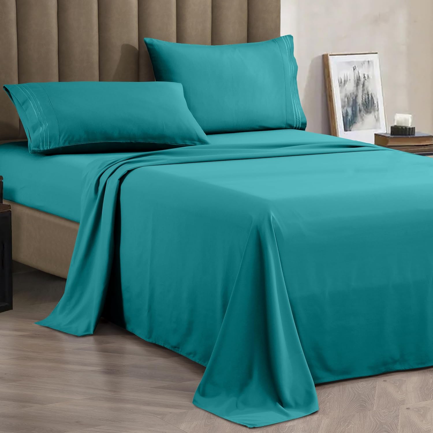 Amazon｜Celine Linen 今までで最高 最もソフトで快適なベッドシーツ