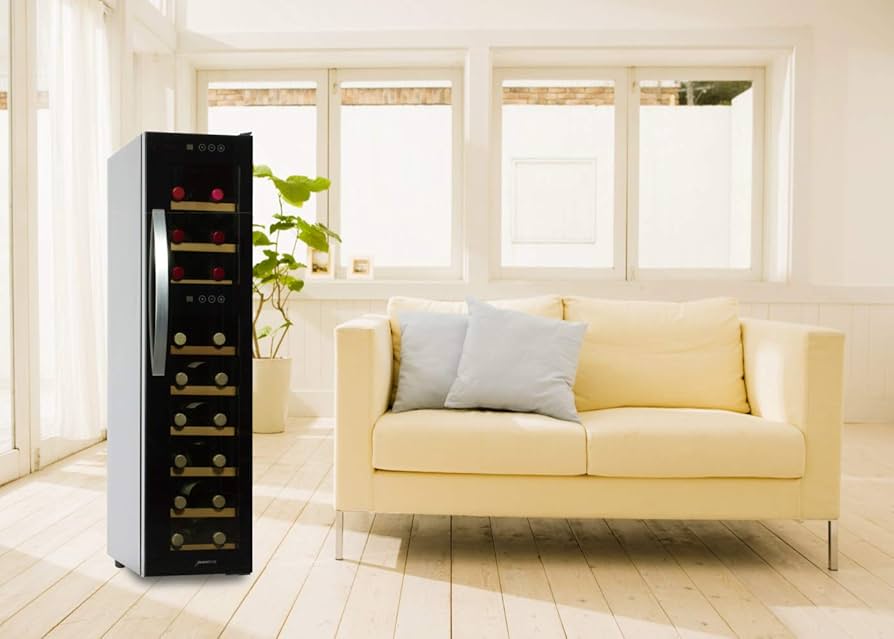Amazon.co.jp: deviceSTYLE/デバイスタイル ワインセラー WF-P18W 18本