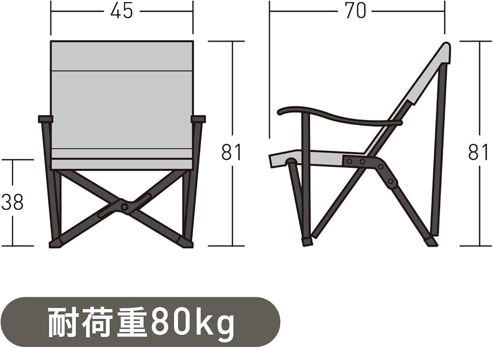 Amazon.co.jp: ogawa(オガワ) キャンプ アウトドア チェア リラックス