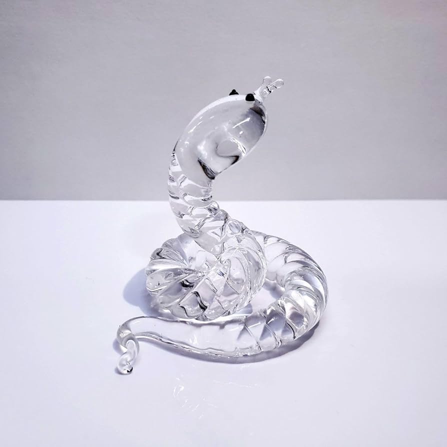 Amazon.co.jp: 2025年 干支 置物 巳 へびの置物 クリスタル 玄関