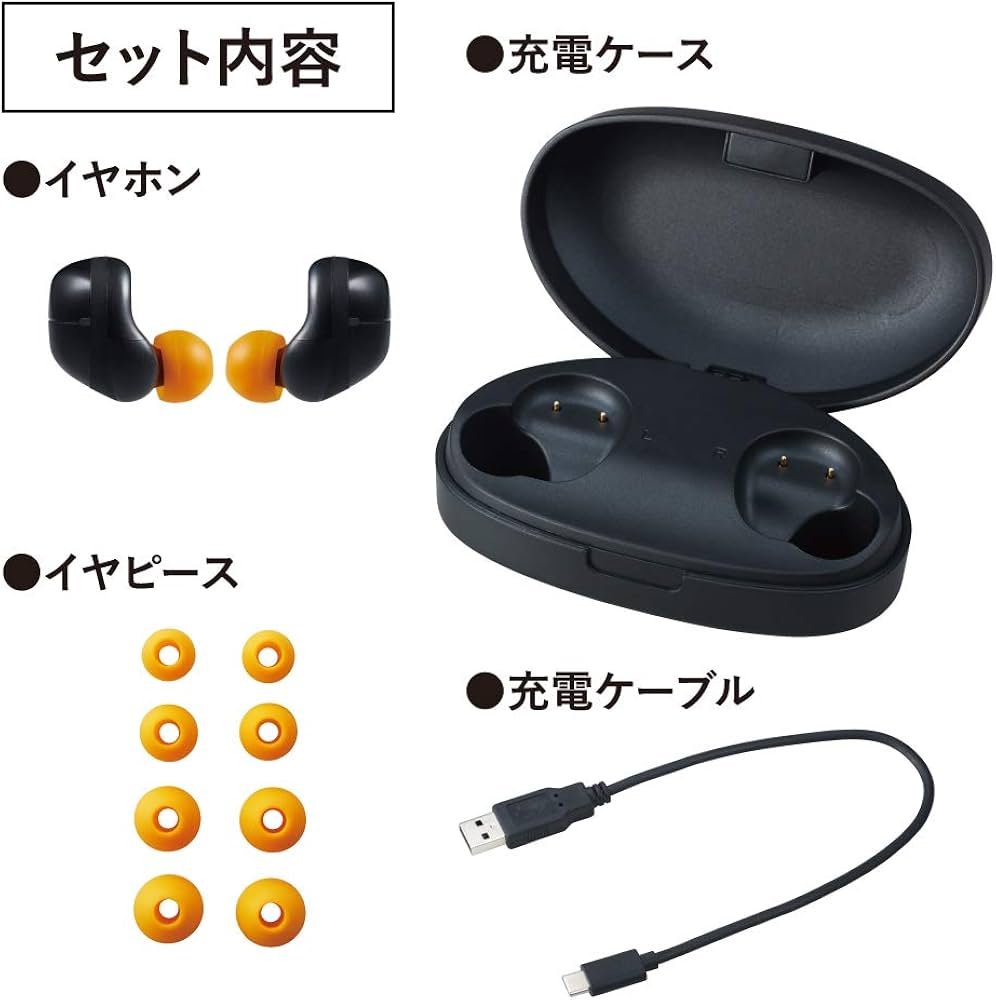 Amazon.co.jp: キングジム デジタル耳せん MM3000 黒 : 家電＆カメラ
