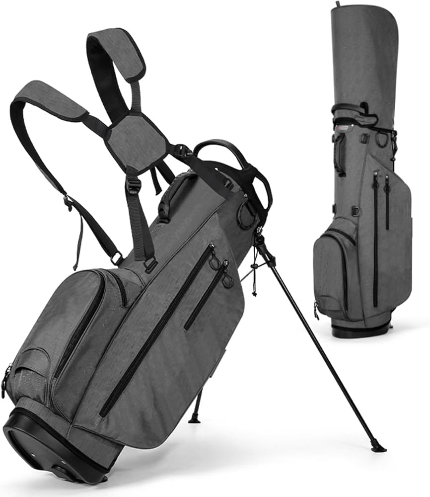 Amazon | キャディバッグ 軽量 ゴルフバッグ 9.0型 スタンドバッグ 47