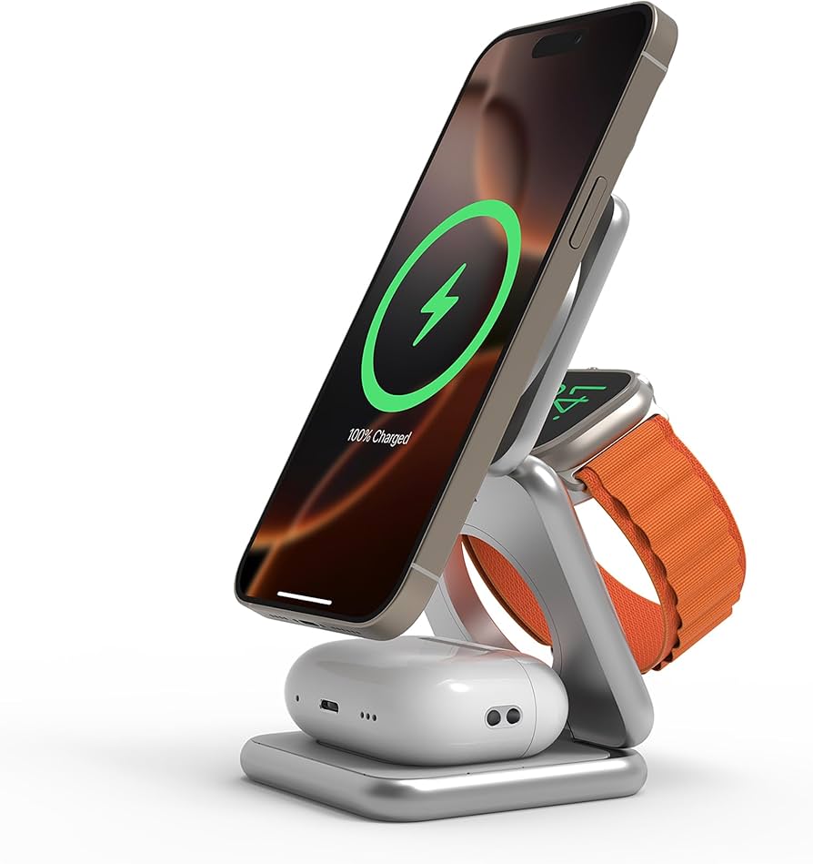 Amazon.co.jp: REDBEAN P1 Qi2 充電 3in1 マグネット スマホスタンド