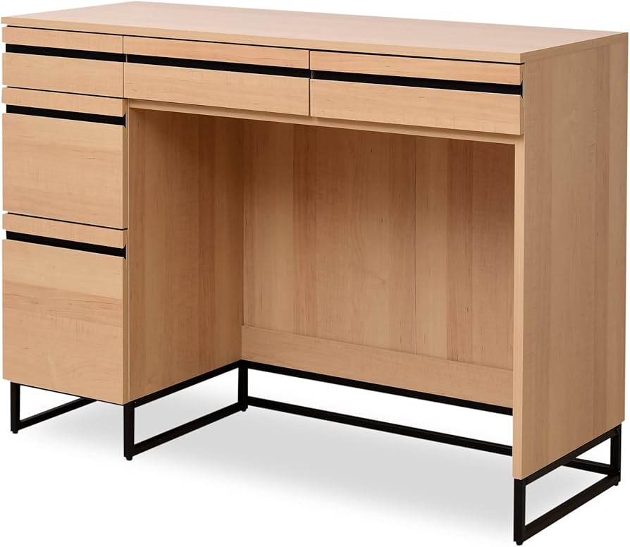 Amazon｜moca company Cloudear キッチンカウンター 幅120 ゴミ箱収納